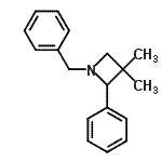 CAS#: 22606-97-9， 1-Benzyl-3,3-Dimethyl-2-Phenylazetidine