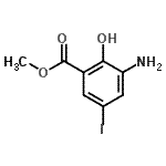 CAS 登录号：22621-47-2， 甲基3-氨基-2-羟基-5-碘苯甲酸酯