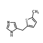 CAS#: 226571-11-5， 4-[(5-Methyl-2-Thienyl)Methyl]-1H-Imidazole