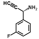CAS#: 226699-04-3， (1S)-1-(3-Fluorophenyl)-2-Propyn-1-Amine