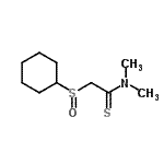 CAS#: 226709-25-7， 2-(Cyclohexylsulfinyl)-N,N-Dimethylethanethioamide
