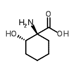 CAS#: 226905-31-3， (1S,2S)-1-Amino-2-hydroxycyclohexanecarboxylic acid