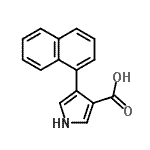 CAS#: 226930-29-6， 4-(1-Naphthyl)-1H-Pyrrole-3-Carboxylic Acid