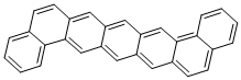 structure of CAS# 227-09-8, Dibenzo[a,l]Pentacene;1,2,8,9-Dibenzpentacene;Dibenzo(A,L)Pentacene