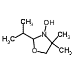 CAS#: 227000-22-8， 2-Isopropyl-4,4-Dimethyl-1,3-Oxazolidin-3-Ol
