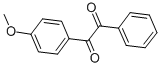 structure of CAS# 22711-21-3, 4-Methoxybenzil;1-(4-Methoxyphenyl)-2-Phenyl-Ethane-1,2-Dione;Zinc01671392;4-08-00-02532 (Beilstein Handbook Reference)