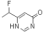 CAS#: 227184-11-4， 6-(1-Fluoroethyl)-4(1H)-Pyrimidinone