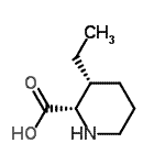 CAS#: 227196-61-4， (2S,3R)-3-Ethyl-2-Piperidinecarboxylic Acid