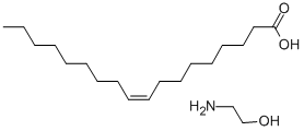 CAS 登录号：2272-11-9， 2-氨基乙醇, (E)-十八碳-9-烯酸