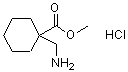 structure of CAS# 227203-36-3, Methyl 1-(Aminomethyl)Cyclohexanecarboxylate Hydrochloride (1:1);1-Aminome<wbr>thyl-1-cy<wbr>clohexane<wbr>carboxyli<wbr>c acid me<wbr>thyl este<wbr>r hydroch<wbr>loride;1-Aminomethyl-cyclohexanecarboxylic acid methyl ester HCl;1-Aminome<wbr>thyl-cycl<wbr>ohexaneca<wbr>rboxylic <wbr>acid meth<wbr>yl ester <wbr>hydrochlo<wbr>ride