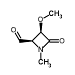CAS#: 227288-02-0， (2R,3R)-3-Methoxy-1-Methyl-4-Oxo-2-Azetidinecarbaldehyde