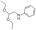 structure of CAS# 22758-34-5, Anilinoacetaldehyde Diethyl Acetal;2,2-Diethoxyethyl-Phenyl-Amine;Anilinoacetaldehyde Diethyl Acetal;Zinc02510113