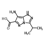 CAS#: 227611-29-2， 7-Amino-3-Isopropyl-1H-Pyrazolo[5,1-c][1,2,4]Triazole-6-Carboxylic Acid