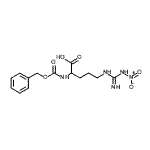 structure of CAS# 2279-08-5, N<Sup>2</Sup>-[(Benzyloxy)Carbonyl]-N<Sup>5</Sup>-(N-Nitrocarbamimidoyl)Ornithine;n2-[(benzyloxy)carbonyl]-n5-(n-nitrocarbamimidoyl)ornithine;Z-Arg(NO2)-OH;Z-L-ARG(NO2)-OH