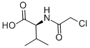 结构式 CAS# 2279-16-5, 2-[(2-氯乙酰基)氨基]-3-甲基丁酸