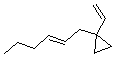 CAS#: 22822-99-7， (1R,2R)-rel-1-Ethenyl-2-(1E)-1-hexen-1-yl-Cyclopropane