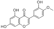 CAS#: 2284-31-3， 5,7-Dihydroxy-3-(3-Hydroxy-4-Methoxyphenyl)Chromen-4-One