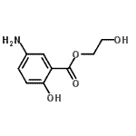 CAS#: 228412-49-5， 2-Hydroxyethyl 5-Amino-2-Hydroxybenzoate