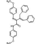 CAS#: 22851-78-1， (2E,3E)-3-Benzyl-N-(4-Methoxyphenyl)-2-[(4-Methoxyphenyl)Imino]-4-Phenyl-3-Butenamide