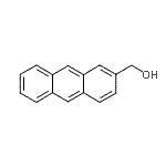 结构式 CAS# 22863-82-7, 2-蒽基甲醇