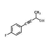 CAS#: 229015-32-1， 4-(4-Fluorophenyl)-3-Butyn-2-Ol