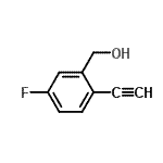 CAS#: 229028-01-7， (2-Ethynyl-5-Fluorophenyl)Methanol