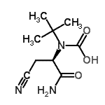 CAS#: 229028-68-6， [(2R)-1-Amino-3-Cyano-1-Oxo-2-Propanyl](2-Methyl-2-Propanyl)Carbamic Acid
