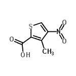 CAS#: 229343-07-1， 3-Methyl-4-Nitro-2-Thiophenecarboxylic Acid