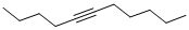 结构式 CAS# 2294-72-6, 5-十一碳炔