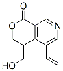 CAS#: 22952-54-1， 5-Ethenyl-3,4-dihydro-4-(hydroxymethyl)-1H-Pyrano[3,4-c]pyridin-1-one