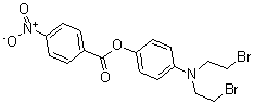 CAS#: 22953-44-2， 4-[Bis(2-Bromoethyl)Amino]Phenyl 4-Nitrobenzoate