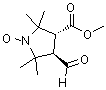 CAS#: 229621-04-9， [(3R,4R)-3-Formyl-4-(methoxycarbonyl)-2,2,5,5-tetramethyl-1-pyrrolidinyl]oxidanyl