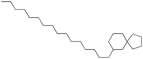 CAS#: 2307-06-4， 7-Hexadecylspiro[4.5]Decane