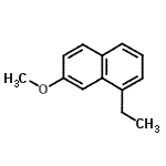 CAS#: 23076-74-6， 1-Ethyl-7-Methoxynaphthalene