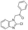 CAS#: 23085-45-2， 2-(2-Chloro-1H-Benzimidazol-1-Yl)-1-Phenylethanone