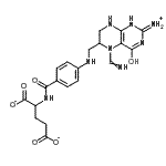 CAS#: 2311-81-1， 2-[(4-{[(2-Ammonio-5-carbonoimidoyl-4-oxo-1,4,5,6,7,8-hexahydro-6-pteridinyl)methyl]amino}benzoyl)amino]pentanedioate