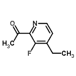 CAS#: 231296-56-3， 1-(4-Ethyl-3-Fluoro-2-Pyridinyl)Ethanone