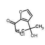 CAS#: 231297-30-6， 2-Chloro-1-[3-(2-Hydroxy-2-Propanyl)-2-Furyl]Ethanone