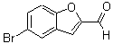 structure of CAS# 23145-16-6, 5-Bromo-2-Benzofurancarboxaldehyde;5-Bromo-1-Benzofuran-2-Carboxaldehyde 97%;5-Bromobenzo[B]Furan-2-Carboxaldehyde 97%;5-Bromobenzo[B]Furan-2-Carboxaldehyde