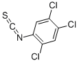 structure of CAS# 23165-46-0, 2,4,5-Trichlorophenyl Isothiocyanate;1,2,4-Trichloro-5-Isothiocyanato-Benzene;630004_Aldrich;Zinc02168485
