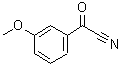 structure of CAS# 23194-66-3, (3-Methoxyphenyl)(Oxo)Acetonitrile;(3-Methoxyphenyl)-oxo-acetonitrile;(3-Methoxy-phenyl)-oxo-acetonitrile;(3-METHOXYPHENYL)OXO-ACETONITRILE