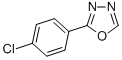 structure of CAS# 23289-10-3, 2-(4-Chlorophenyl)-1,3,4-Oxadiazole;Ec-000.1753