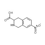 CAS#: 233272-36-1， 7-Nitro-1,2,3,4-Tetrahydro-3-Isoquinolinecarboxylic Acid
