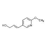 CAS#: 234109-17-2， (2E)-3-(6-Methoxy-3-Pyridinyl)-2-Propen-1-Ol