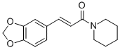 CAS 登录号：23434-86-8， 3-(1,3-苯并二氧戊环-5-基)-1-(1-哌啶基)-2-丙烯-1-酮