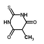 CAS#: 23450-37-5， 5-Methyl-2-Thioxo-Hexahydropyrimidine-4,6-Dione