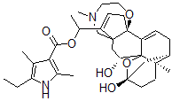 CAS#: 23509-22-0， Batrachotoxinin A 20-(5-Ethyl-2,4-Dimethyl-1H-Pyrrole-3-Carboxylate)