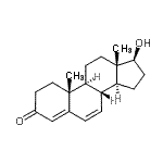 CAS#: 2352-19-4， (17beta)-17-Hydroxyandrosta-4,6-Dien-3-One