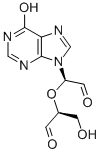 CAS#: 23590-99-0， (alphaR)-alpha-[(R)-1-Formyl-2-Hydroxyethoxy]-1,6-Dihydro-6-Oxo-9H-Purine-9-Acetaldehyde