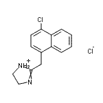 CAS#: 23593-08-0， 2-[(4-Chloro-1-Naphthyl)Methyl]-4,5-Dihydro-1H-Imidazol-1-Ium Chloride